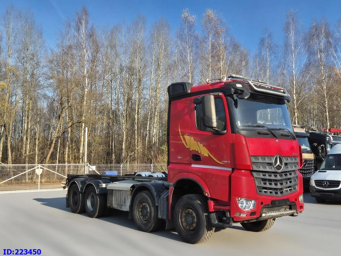 MERCEDES-BENZ Arocs 4163 8x4 FULL STEEL (Engine defect) - Cab chassis truck: picture 4 MERCEDES-BENZ Arocs 4163 8x4 FULL STEEL (Engine defect) - Cab chassis truck: picture 4