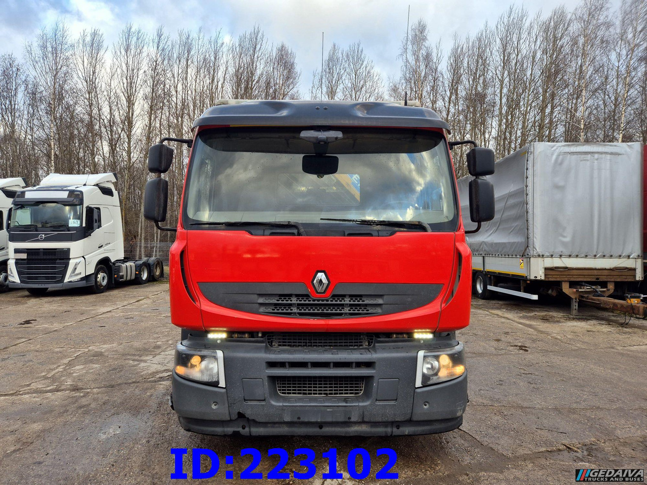 RENAULT Lander 430.26 6x2 + Crane EFFER 225/5S - Dropside/ Flatbed truck: picture 4 RENAULT Lander 430.26 6x2 + Crane EFFER 225/5S - Dropside/ Flatbed truck: picture 4