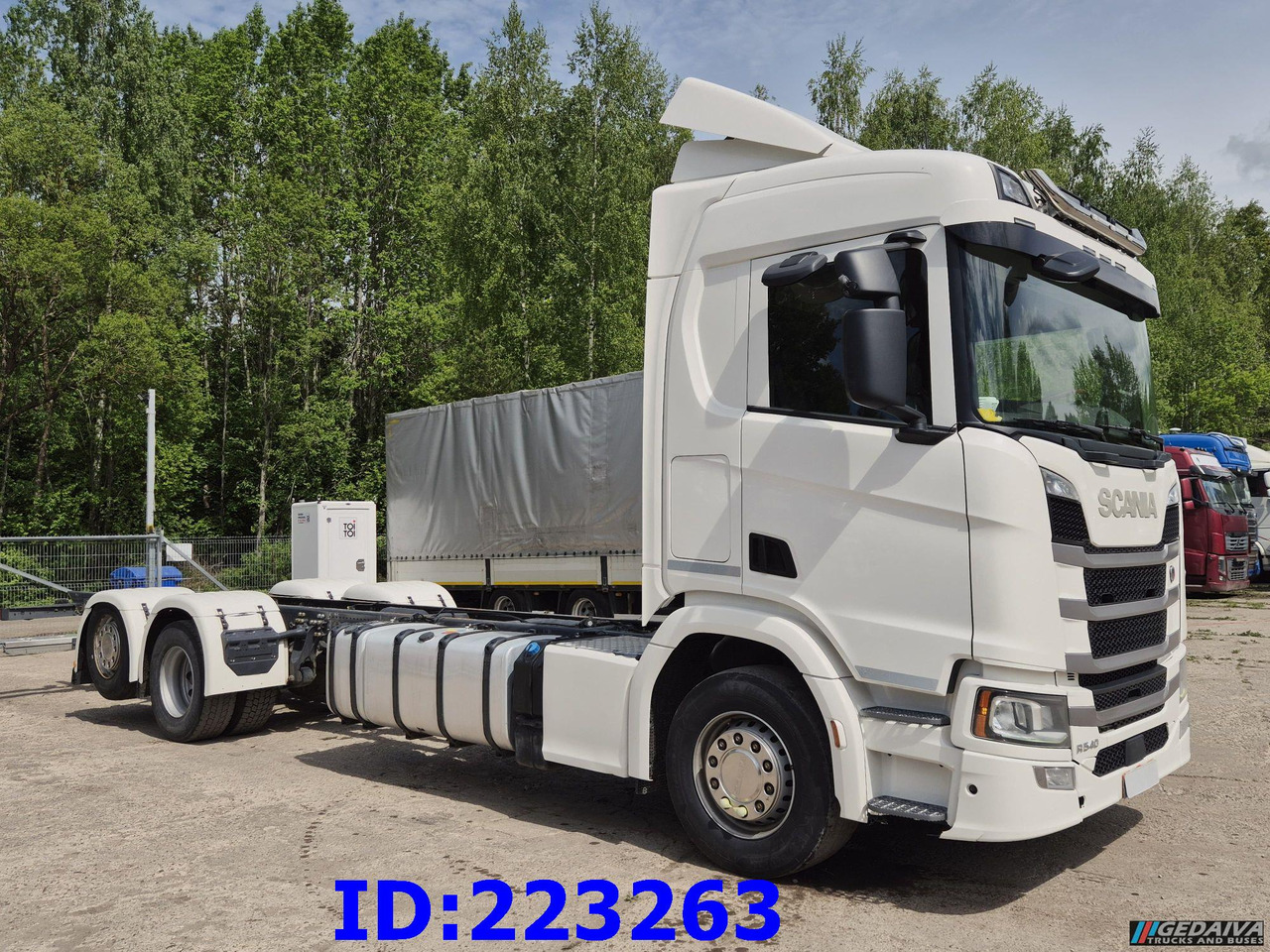 SCANIA R540 6x2 Retarder - Cab chassis truck: picture 4 SCANIA R540 6x2 Retarder - Cab chassis truck: picture 4