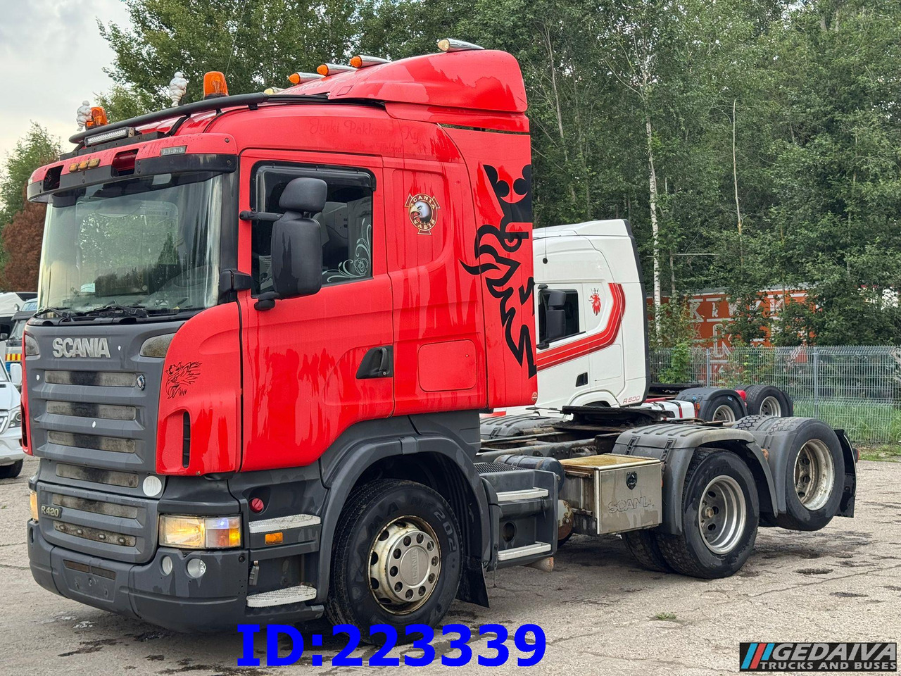 SCANIA R420 MANUAL 6x2 - Tractor unit: picture 1 SCANIA R420 MANUAL 6x2 - Tractor unit: picture 1