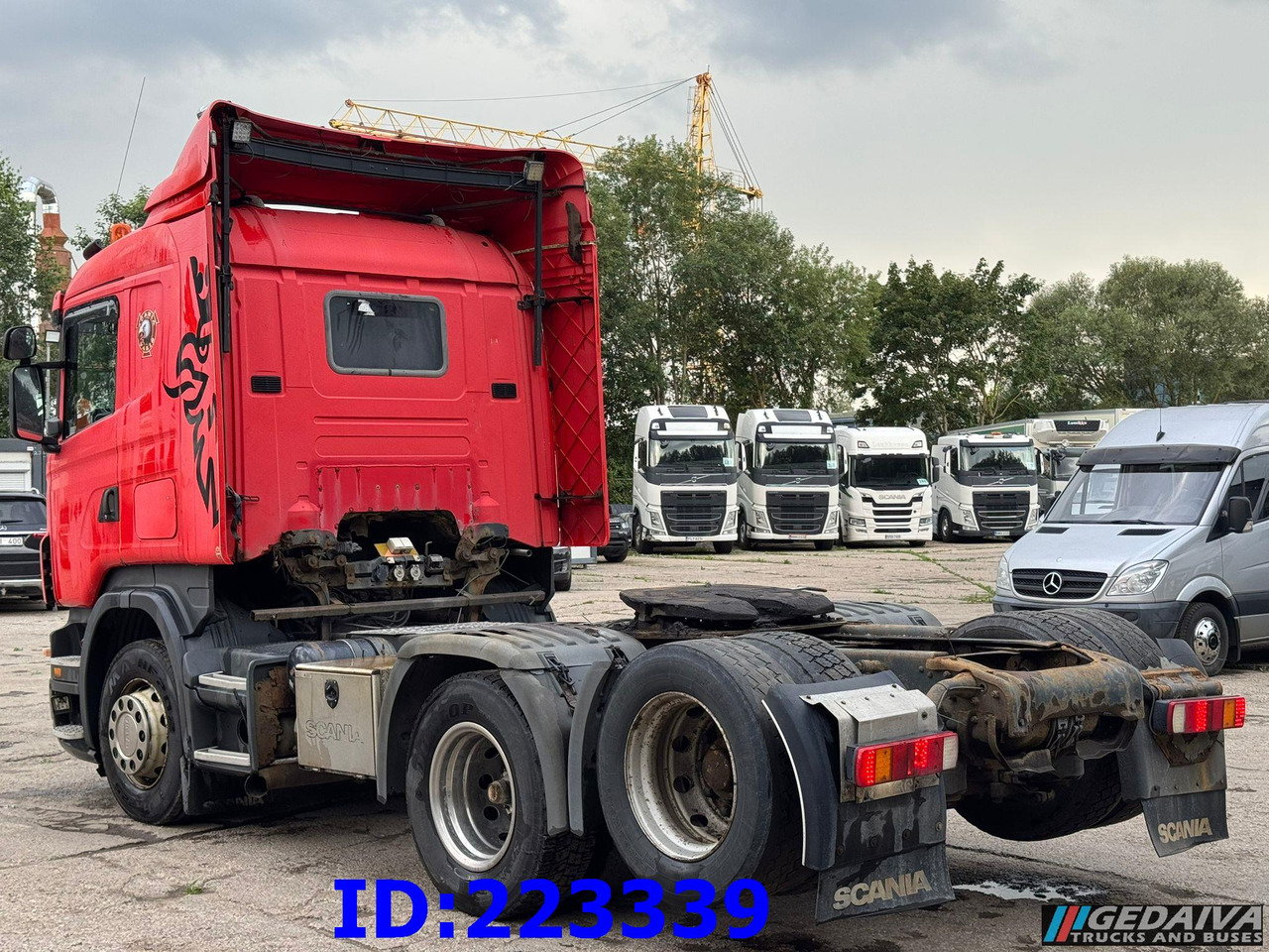 SCANIA R420 MANUAL 6x2 - Tractor unit: picture 5 SCANIA R420 MANUAL 6x2 - Tractor unit: picture 5
