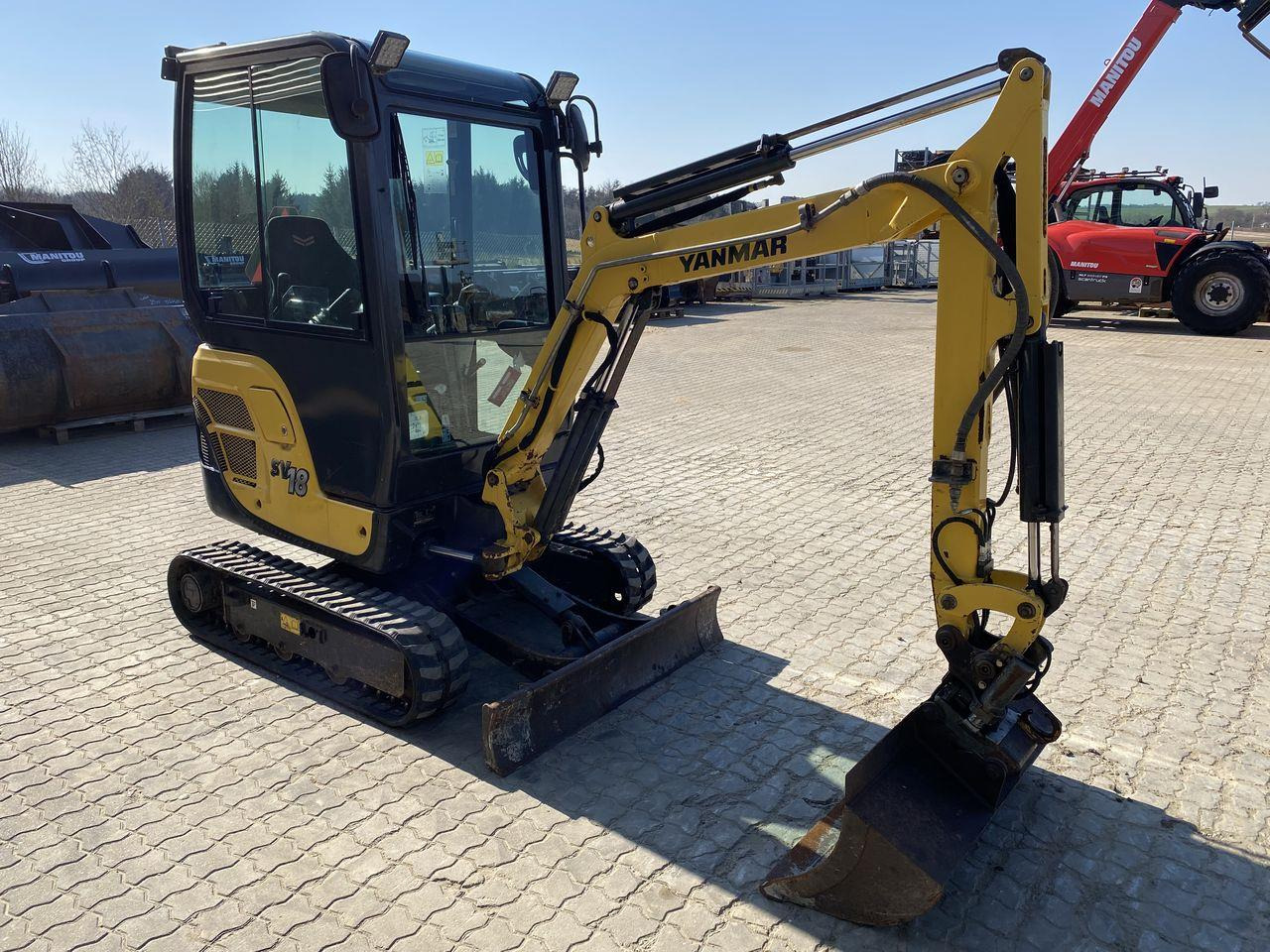 Yanmar SV18 - Mini excavator: picture 5 Yanmar SV18 - Mini excavator: picture 5