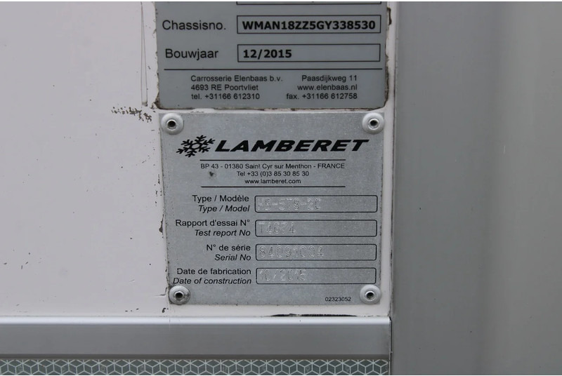 Refrigerator truck MAN TGM 18.250 + EURO 6 + CARRIER + LIFT: picture 12 Refrigerator truck MAN TGM 18.250 + EURO 6 + CARRIER + LIFT: picture 12