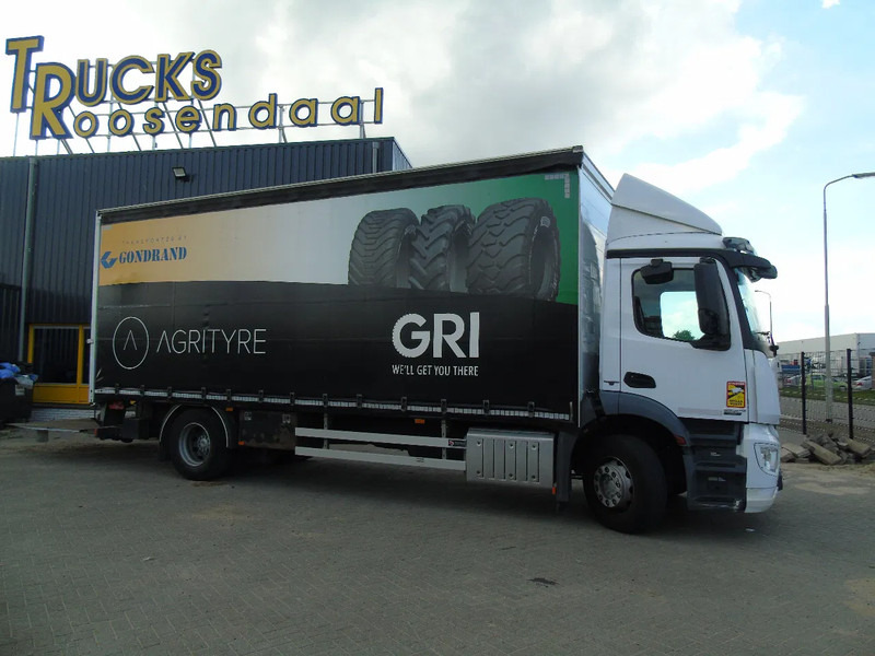 Mercedes-Benz Antos 1824 + EURO 6 + LIFT + PERFECT TRUCK - Curtainsider truck: picture 2 Mercedes-Benz Antos 1824 + EURO 6 + LIFT + PERFECT TRUCK - Curtainsider truck: picture 2