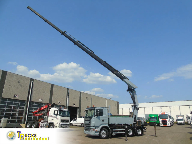 Scania R reserved 420 + PALFINGER 72002 + 7 EXTENTIONS + 6X4 + REMOTE - Crane truck: picture 1 Scania R reserved 420 + PALFINGER 72002 + 7 EXTENTIONS + 6X4 + REMOTE - Crane truck: picture 1