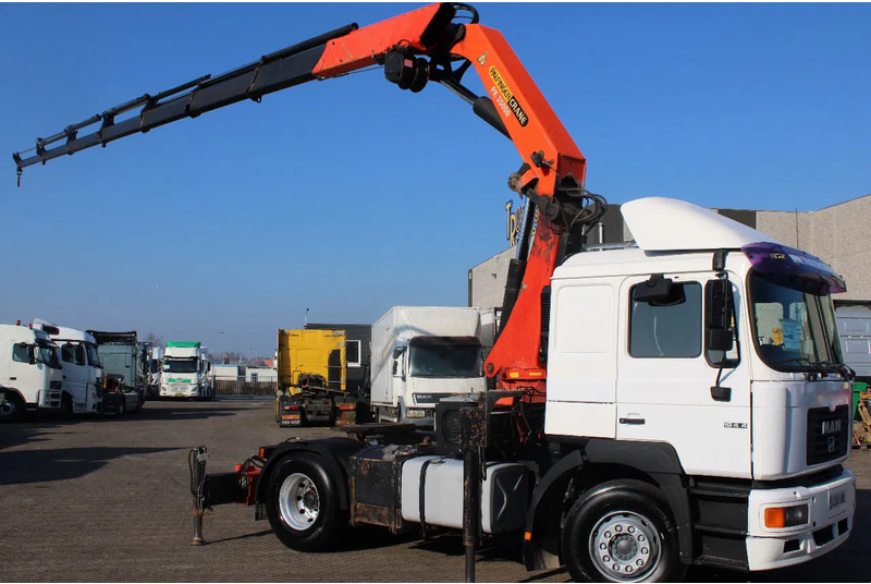 MAN 19.414 F2000 reserved !! + PALFINGER PK35000 F + EURO 2 + MANUAL - Tractor unit: picture 2 MAN 19.414 F2000 reserved !! + PALFINGER PK35000 F + EURO 2 + MANUAL - Tractor unit: picture 2