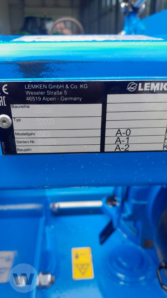 Lemken Zirkon 12/300 - Power harrow: picture 4 Lemken Zirkon 12/300 - Power harrow: picture 4