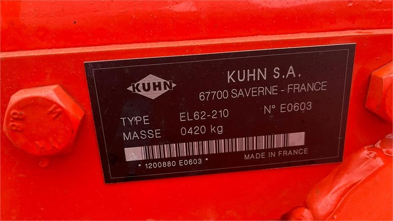 Kuhn EL 62 / 210 Med dybdehjul - Cultivator: picture 5 Kuhn EL 62 / 210 Med dybdehjul - Cultivator: picture 5