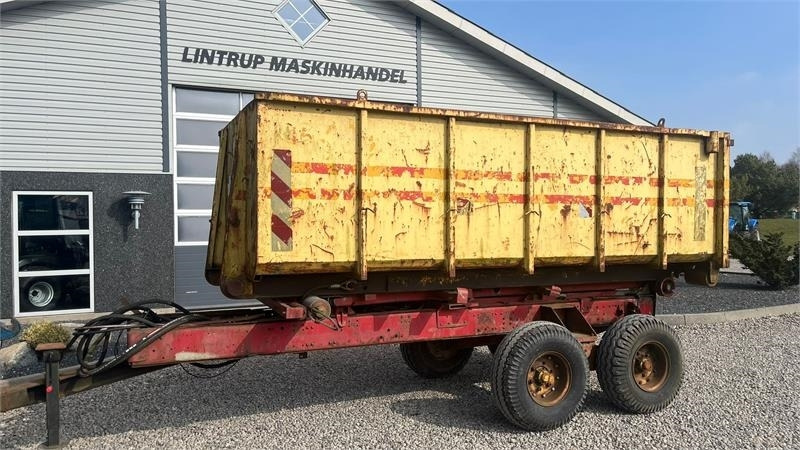 - - - Wirehejsvogn Med 5m container - Farm tipping trailer/ Dumper: picture 2 - - - Wirehejsvogn Med 5m container - Farm tipping trailer/ Dumper: picture 2