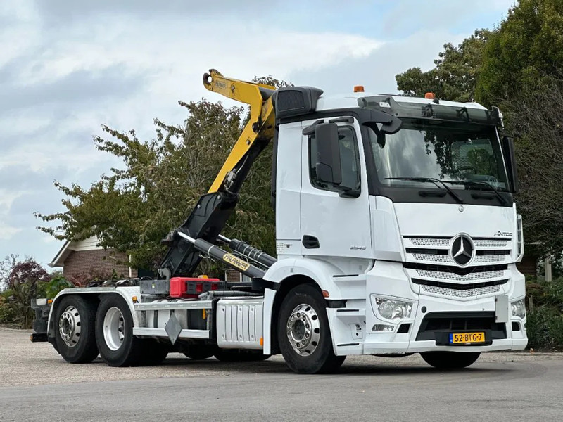 Mercedes-Benz Antos 2545!!EUR6 HAAK/ABROLLKIPPER!!KNICKARM!! - Hook lift truck: picture 1 Mercedes-Benz Antos 2545!!EUR6 HAAK/ABROLLKIPPER!!KNICKARM!! - Hook lift truck: picture 1