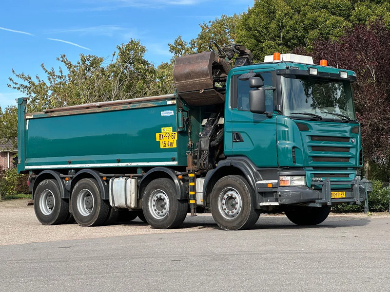 Scania G360 8x4!!Z-Kraan/KIPPER!! - Tipper, Crane truck: picture 4 Scania G360 8x4!!Z-Kraan/KIPPER!! - Tipper, Crane truck: picture 4