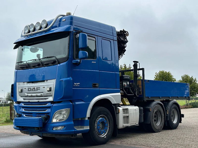 Tractor unit DAF XF 460 6x4!!HIAB 24TM CRANE/KRAN/TREKKER/BAKWAGEN!!BAUKRANE TRANSPORT!!euro6!: picture 6