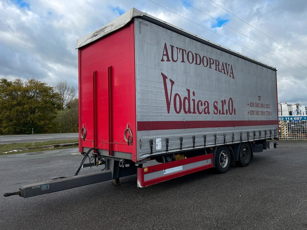 Svan CHT202 - Curtainsider trailer: picture 1 Svan CHT202 - Curtainsider trailer: picture 1