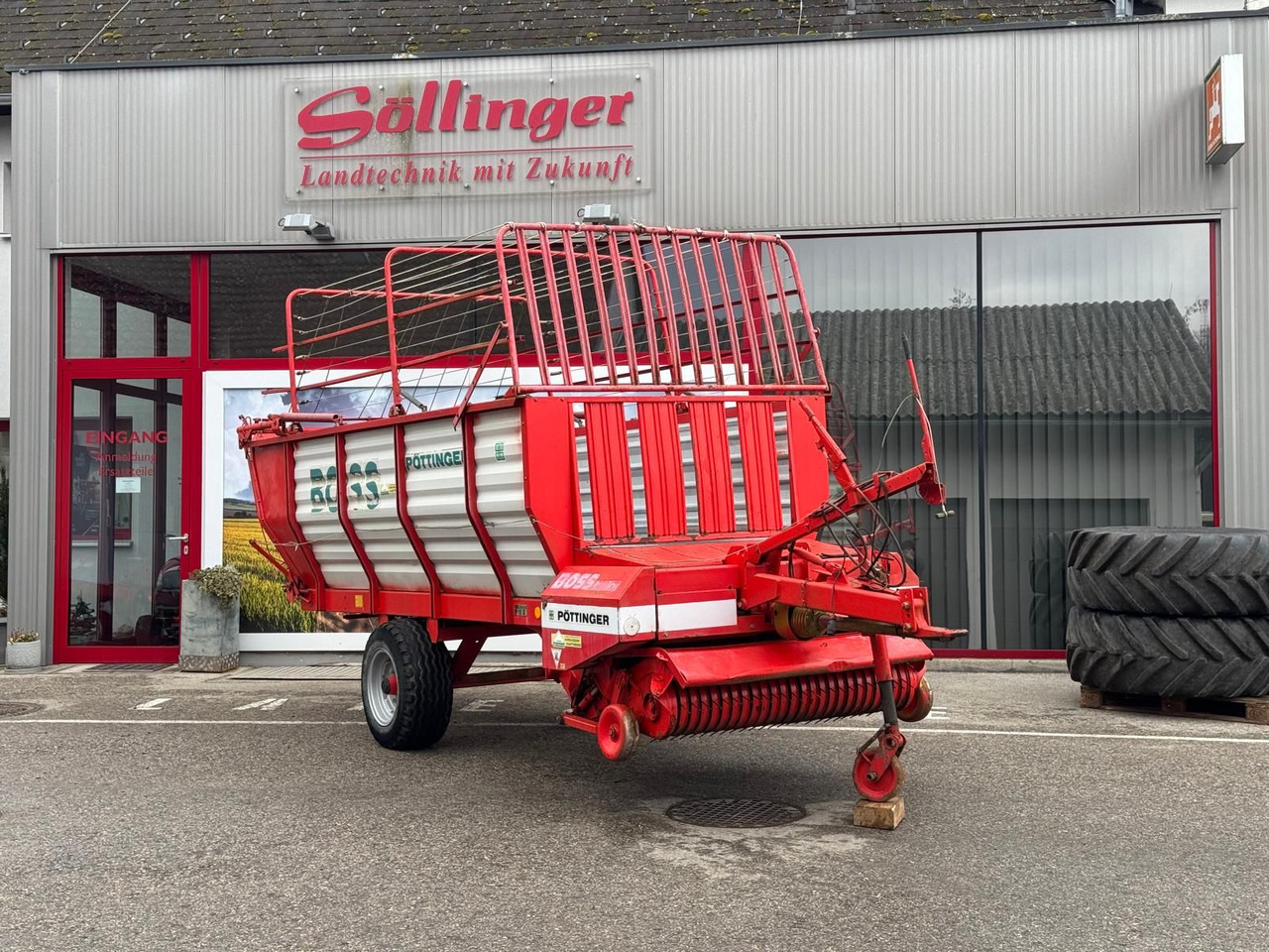 Pöttinger Pöttinger II Junior - Self-loading wagon: picture 3 Pöttinger Pöttinger II Junior - Self-loading wagon: picture 3