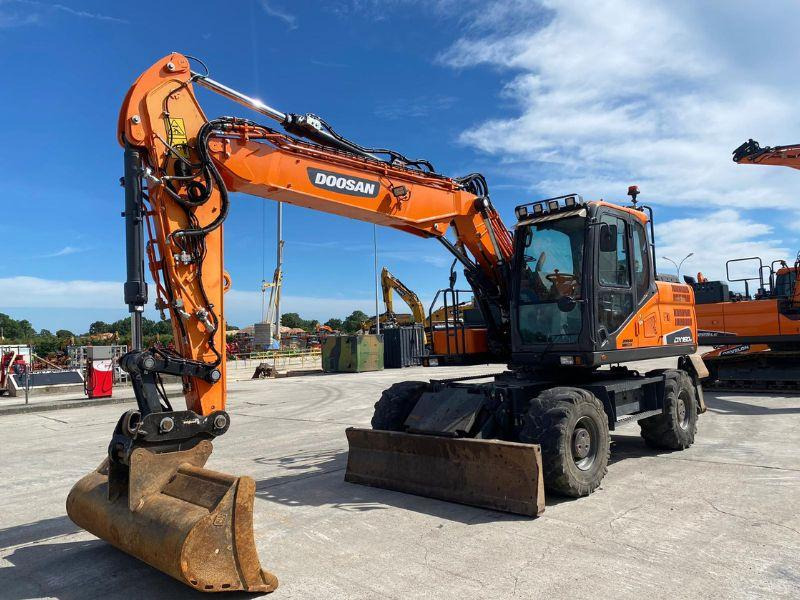 Doosan DX160W - Wheel excavator: picture 1 Doosan DX160W - Wheel excavator: picture 1