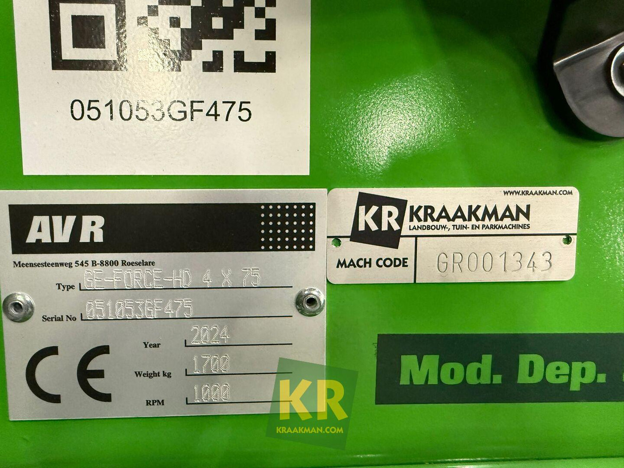 GE Force AVR - Soil tillage equipment: picture 5 GE Force AVR - Soil tillage equipment: picture 5