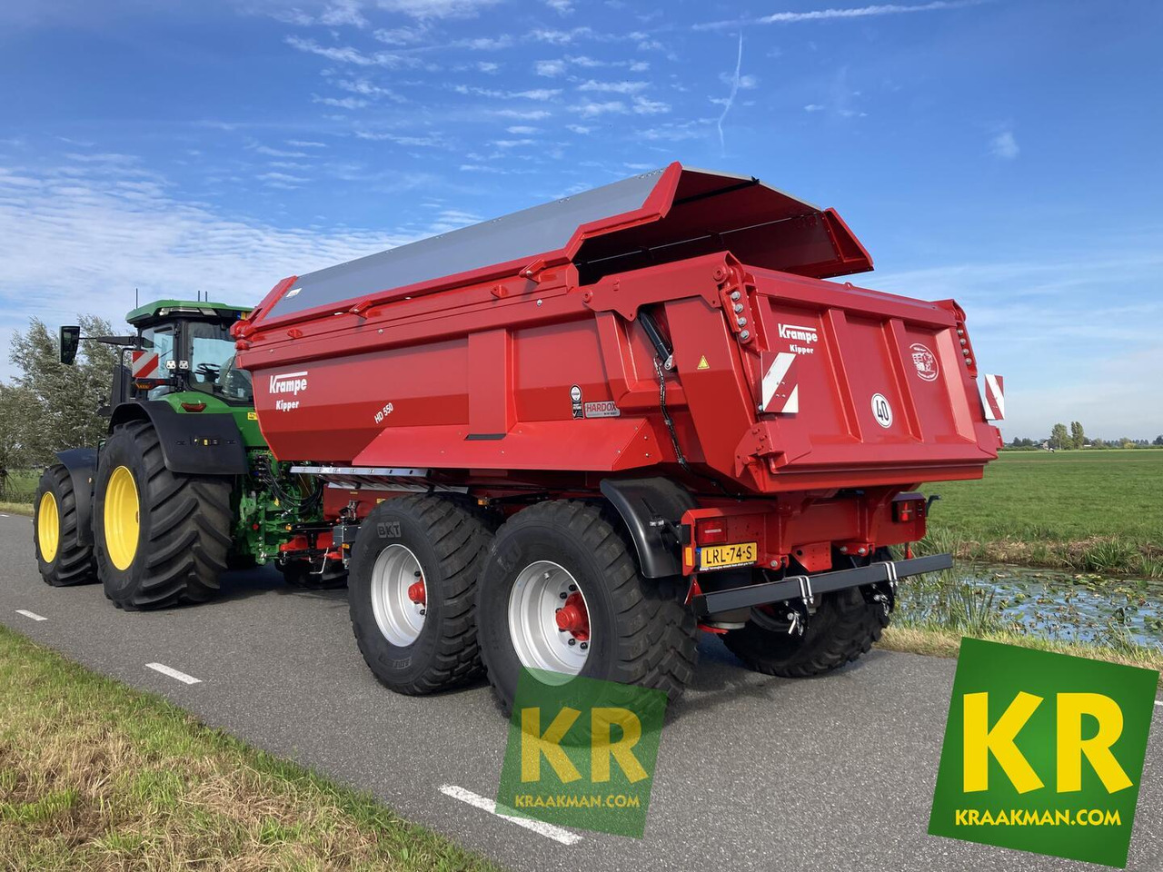 New Farm tipping trailer/ Dumper HD550 Krampe: picture 12