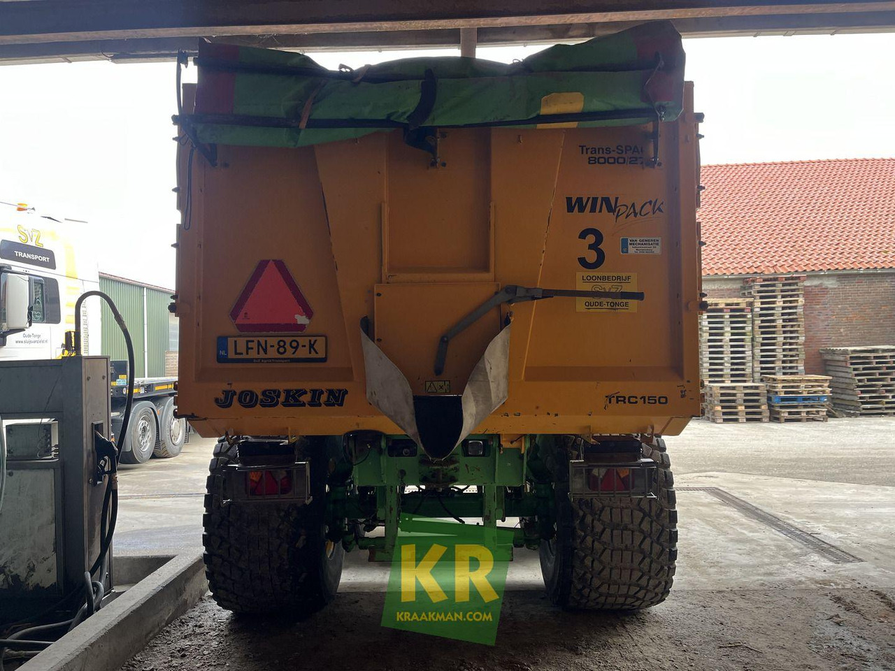 Joskin TP 8000/27 - Farm tipping trailer/ Dumper: picture 3 Joskin TP 8000/27 - Farm tipping trailer/ Dumper: picture 3