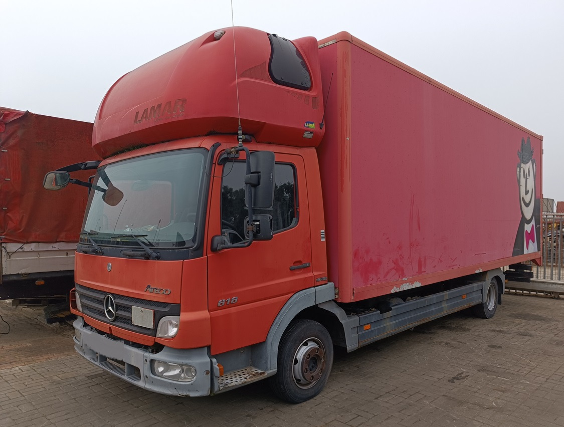 MERCEDES-BENZ ATEGO II 818 - Box truck: picture 1 MERCEDES-BENZ ATEGO II 818 - Box truck: picture 1