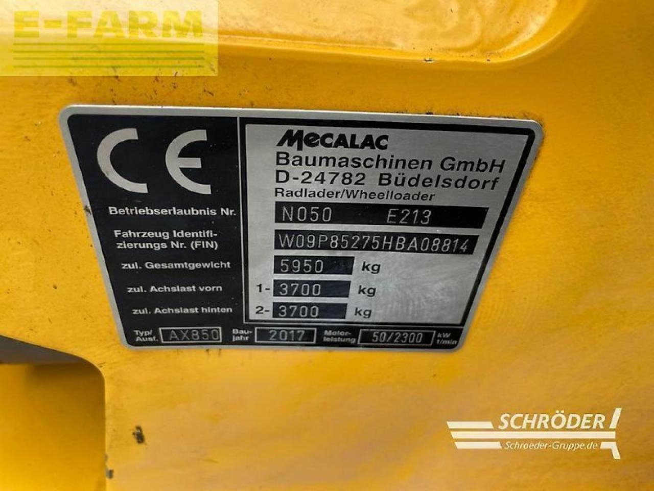 Mini excavator Ahlmann ax 850 highlift: picture 18