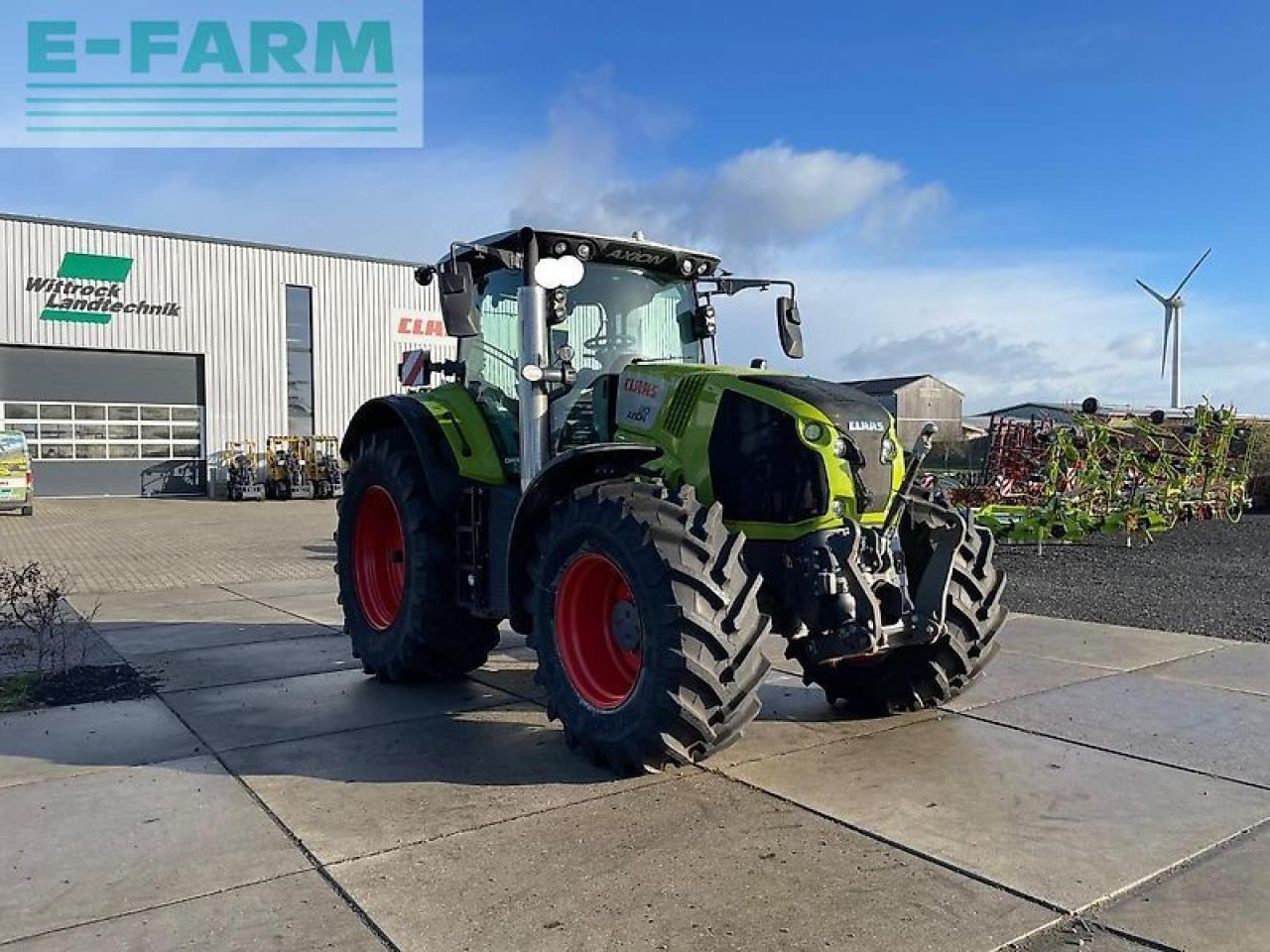 CLAAS axion 810 cmatic CMATIC - Farm tractor: picture 3 CLAAS axion 810 cmatic CMATIC - Farm tractor: picture 3
