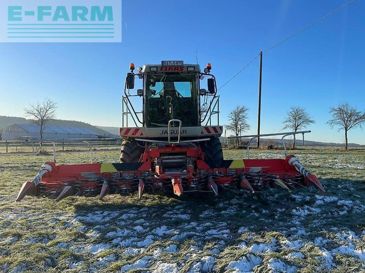 CLAAS jaguar 870 speedstar + kemper 360 plus + pick-up top! - Forage harvester: picture 3 CLAAS jaguar 870 speedstar + kemper 360 plus + pick-up top! - Forage harvester: picture 3