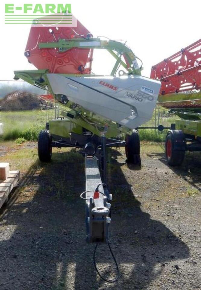 Grain header CLAAS vario 560 ac + transportwagen: picture 6 Grain header CLAAS vario 560 ac + transportwagen: picture 6