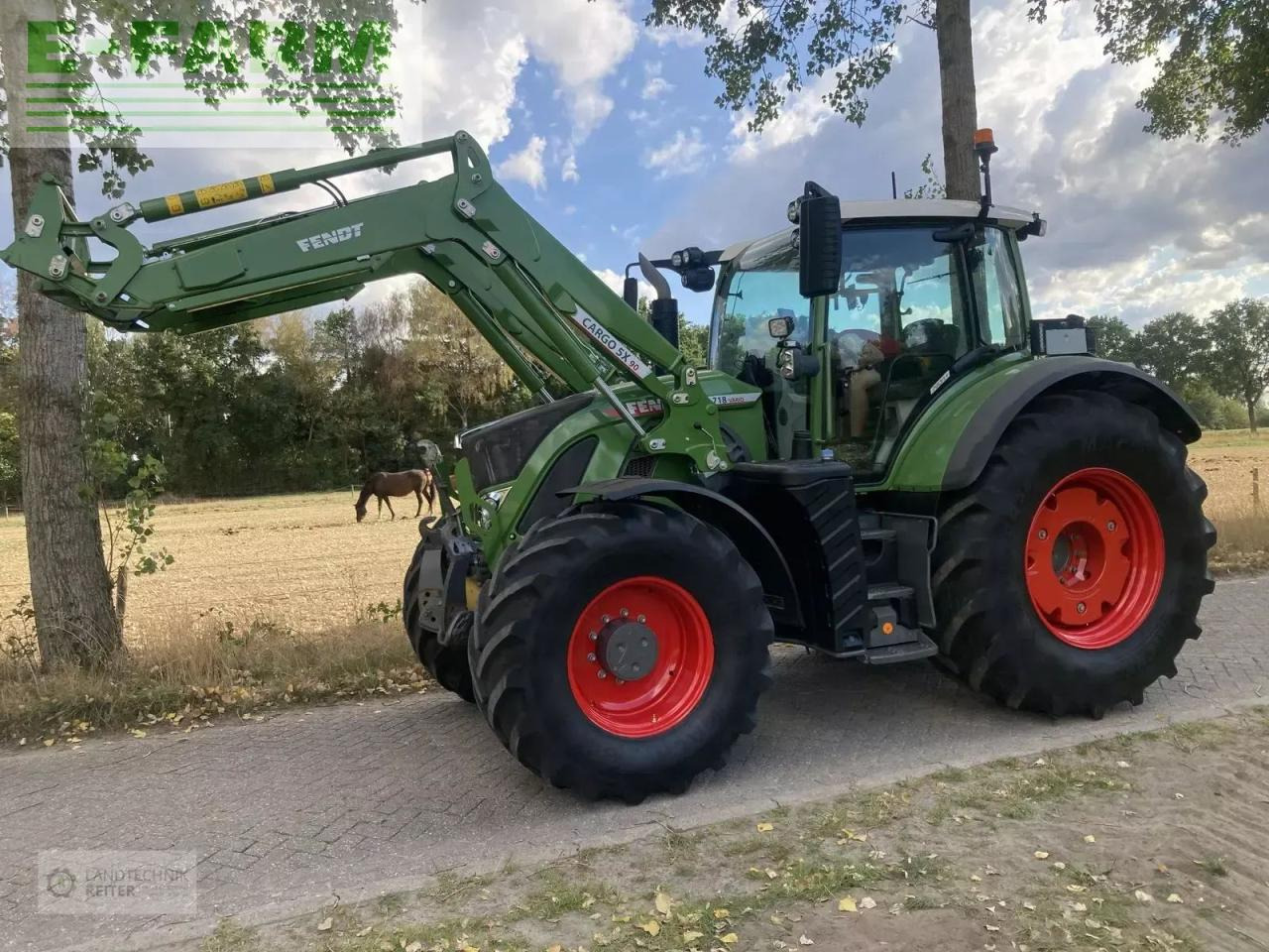 Farm tractor Fendt 718 vario profi+ ProfiPlus: picture 7