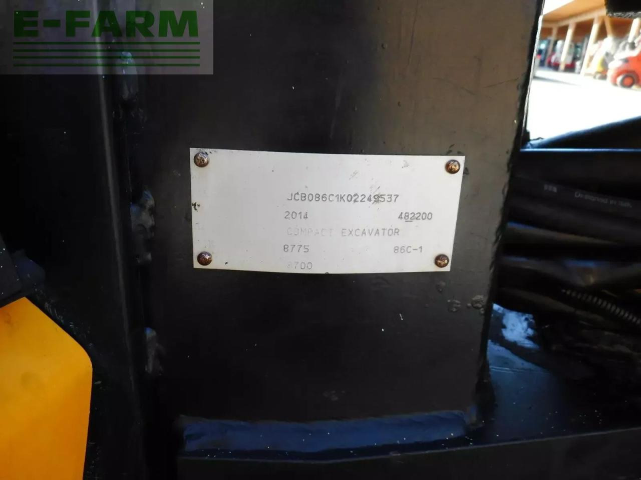 Mini excavator JCB 86 c-1 ( 8.775kg ): picture 6