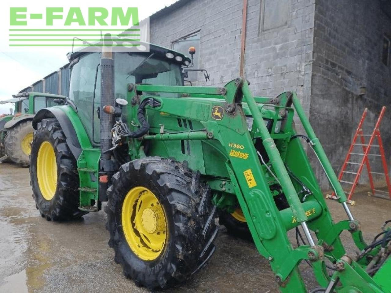 John Deere 6140r - Farm tractor: picture 2 John Deere 6140r - Farm tractor: picture 2