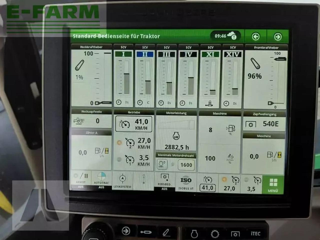 Farm tractor John Deere 6r 185 6r185: picture 12