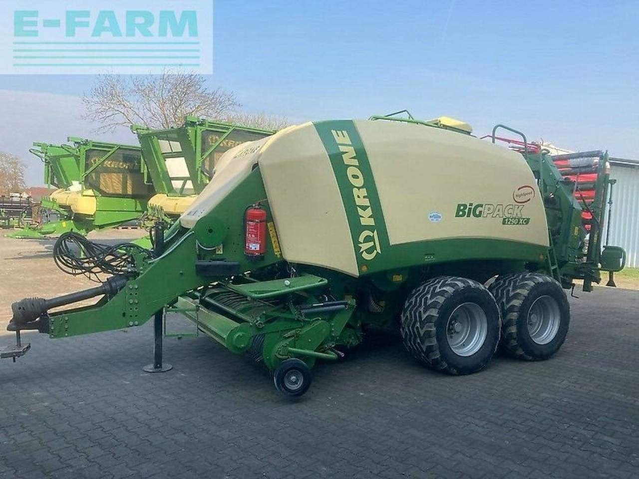 Krone big pack 1290 xc - Square baler: picture 1 Krone big pack 1290 xc - Square baler: picture 1