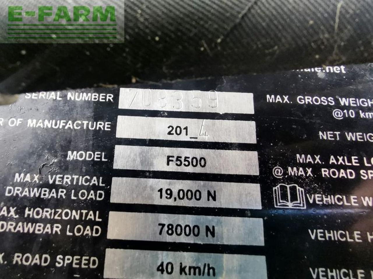 Square baler Mc Hale f5500 rundballenpresse: picture 11 Square baler Mc Hale f5500 rundballenpresse: picture 11