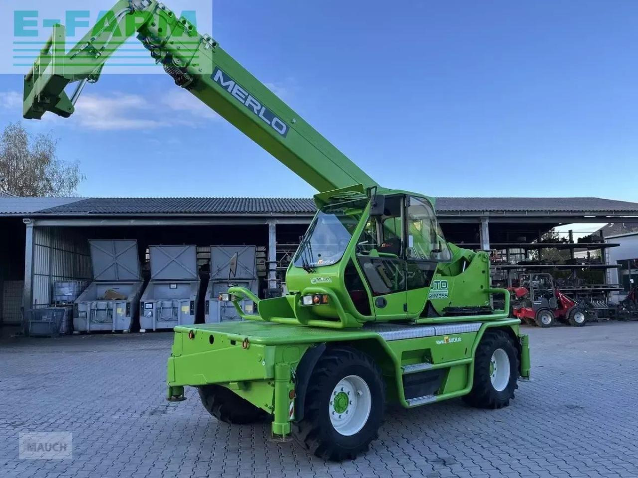 Merlo roto 45.21 mcss mit funksteuerung - Telescopic handler: picture 1 Merlo roto 45.21 mcss mit funksteuerung - Telescopic handler: picture 1