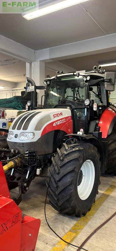Steyr 4120 - Farm tractor: picture 1 Steyr 4120 - Farm tractor: picture 1