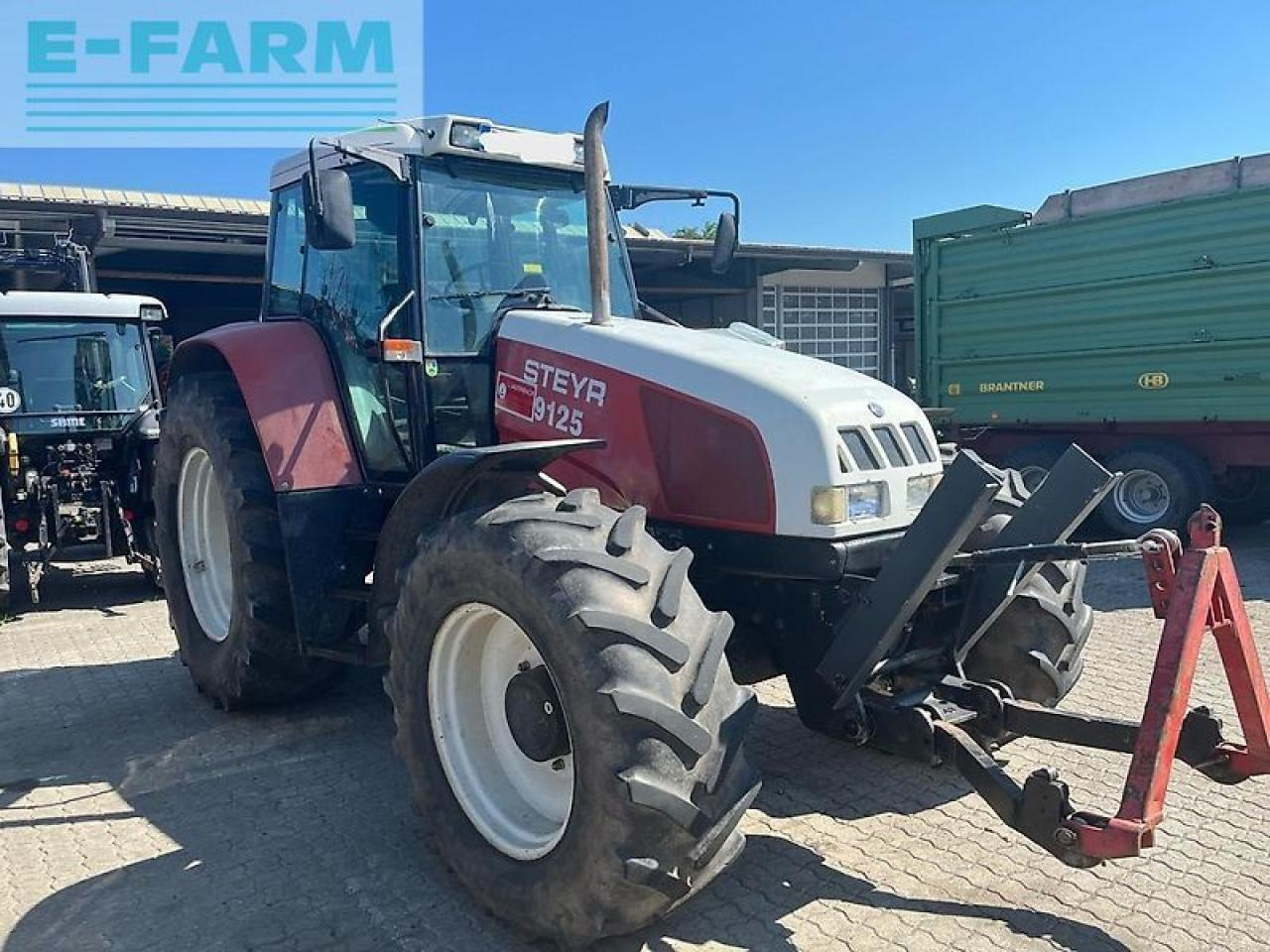 Steyr 9125 - Farm tractor: picture 2 Steyr 9125 - Farm tractor: picture 2