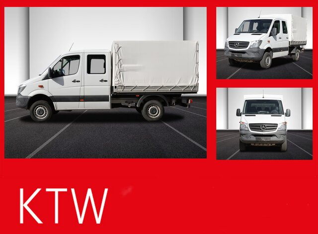 MERCEDES-BENZ Sprinter 316CDI DOKA,Allrad,AHK,TCO,Standhzg. - Flatbed van, Combi van: picture 1 MERCEDES-BENZ Sprinter 316CDI DOKA,Allrad,AHK,TCO,Standhzg. - Flatbed van, Combi van: picture 1