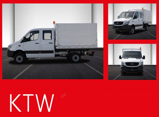 MERCEDES-BENZ Sprinter 316CDI DOKA,Allrad,AHK,TCO,Standhzg. - Flatbed van, Combi van: picture 1 MERCEDES-BENZ Sprinter 316CDI DOKA,Allrad,AHK,TCO,Standhzg. - Flatbed van, Combi van: picture 1