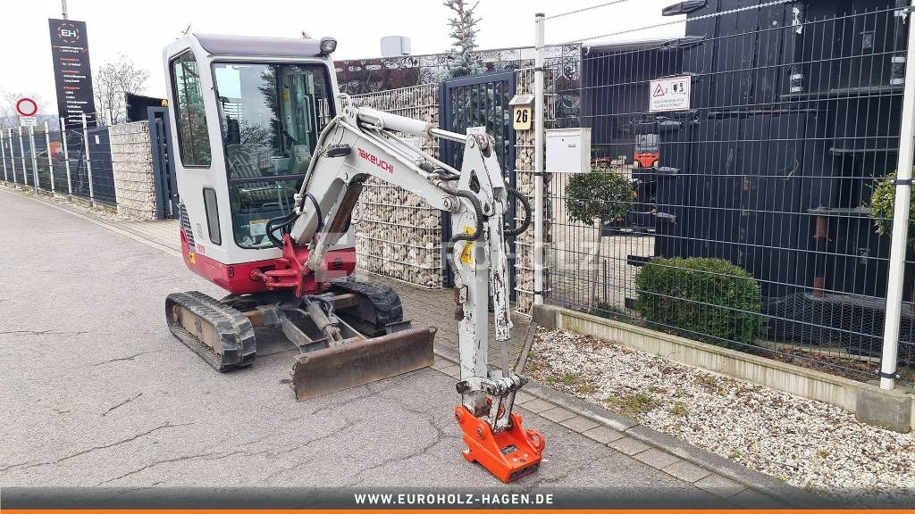 Takeuchi TB219, Minibagger mit neuem Schnellwechsler MS 03 - Mini excavator: picture 1 Takeuchi TB219, Minibagger mit neuem Schnellwechsler MS 03 - Mini excavator: picture 1
