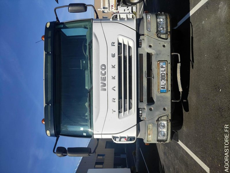 CAMION 19T BI-BENNE GRUE - IVECO 4X2 - AT190T27 - 2005 / 376973 KM (AL-380-LP) - Tipper, Crane truck: picture 1 CAMION 19T BI-BENNE GRUE - IVECO 4X2 - AT190T27 - 2005 / 376973 KM (AL-380-LP) - Tipper, Crane truck: picture 1