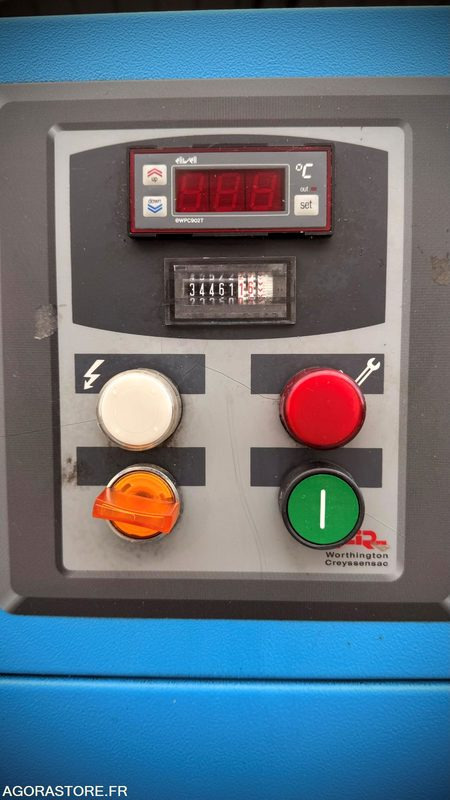 COMPRESSEUR D AIR CREYSSANSAC WORTHINGTON RLR 4000 AE2 -30KW/40CV - Air compressor: picture 3 COMPRESSEUR D AIR CREYSSANSAC WORTHINGTON RLR 4000 AE2 -30KW/40CV - Air compressor: picture 3