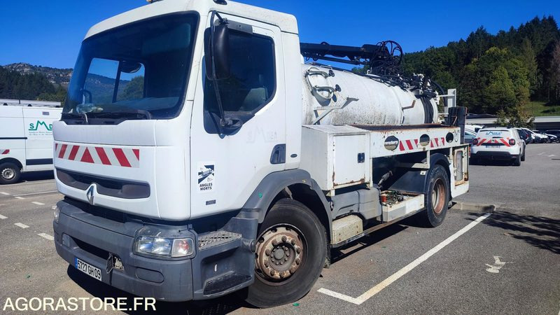 Camion Hydrocureur Renault Premium Kerax - 2000 - Vacuum truck: picture 2 Camion Hydrocureur Renault Premium Kerax - 2000 - Vacuum truck: picture 2