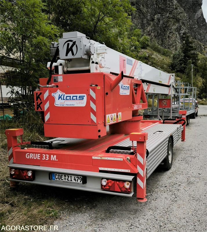 Grue Klaas K21-30 RS - 1100heures - 2024 - Self-erecting tower crane: picture 3 Grue Klaas K21-30 RS - 1100heures - 2024 - Self-erecting tower crane: picture 3