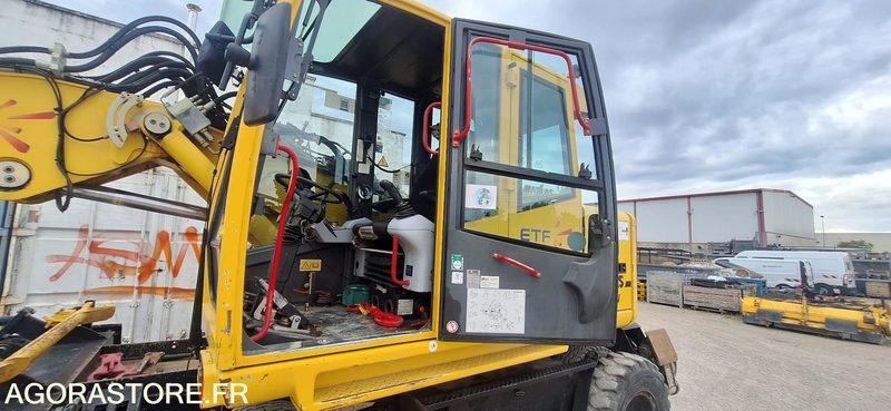 Pelle Rail-Route Atlas 1404 K ZW - 2010 / 12002 HEURES (VC25072G) - Wheel excavator: picture 5 Pelle Rail-Route Atlas 1404 K ZW - 2010 / 12002 HEURES (VC25072G) - Wheel excavator: picture 5