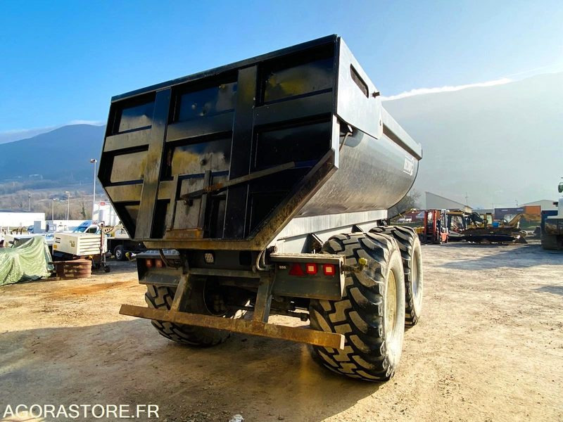 REMORQUE BENNE TP AGRICOLE RECORD TP17 - Année 2009 - Tipper semi-trailer: picture 3 REMORQUE BENNE TP AGRICOLE RECORD TP17 - Année 2009 - Tipper semi-trailer: picture 3