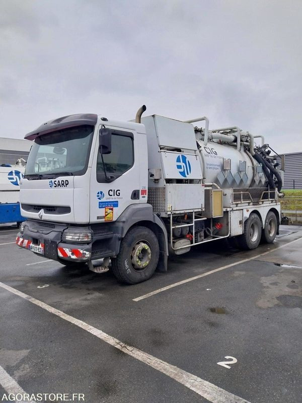 RENAULT Kerax 370 Dci HUWER ADR 2005 (258080Km) ROULANT EXPORT UNIQUEMENT - Vacuum truck: picture 2 RENAULT Kerax 370 Dci HUWER ADR 2005 (258080Km) ROULANT EXPORT UNIQUEMENT - Vacuum truck: picture 2