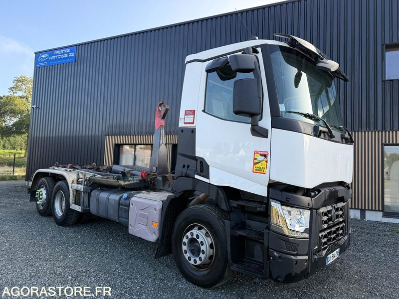 Renault C430 boite automatique polybenne ampliroll dalby - 446800KM - 2014 - Hook lift truck: picture 1 Renault C430 boite automatique polybenne ampliroll dalby - 446800KM - 2014 - Hook lift truck: picture 1