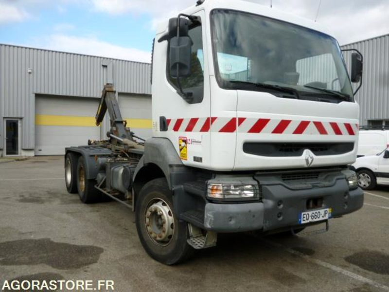 Renault Kerax 6x4 370DCI bras de dépose Marrel 16000kgs 521550 kms 2003 - Hook lift truck, Crane truck: picture 2 Renault Kerax 6x4 370DCI bras de dépose Marrel 16000kgs 521550 kms 2003 - Hook lift truck, Crane truck: picture 2