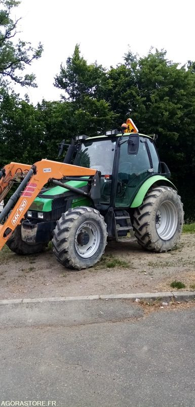 Tracteur Deutz Agrotron 80 avec chargeur MX 100 - Farm tractor: picture 2 Tracteur Deutz Agrotron 80 avec chargeur MX 100 - Farm tractor: picture 2