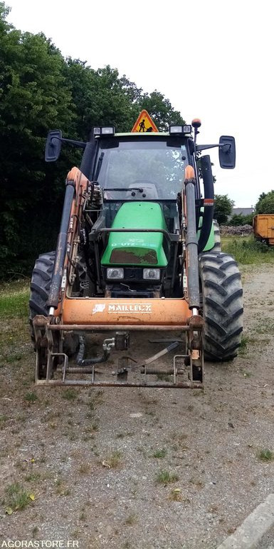 Tracteur Deutz Agrotron 80 avec chargeur MX 100 - Farm tractor: picture 1 Tracteur Deutz Agrotron 80 avec chargeur MX 100 - Farm tractor: picture 1